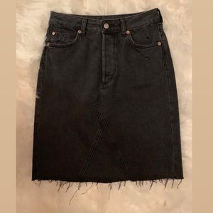 Denim skirt